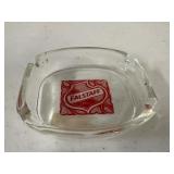 Vintage Falstaff Beer Advertisement Glass Ashtray
