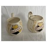 Very Vintage Falstaff Beer Adv. Ceramic Mugs