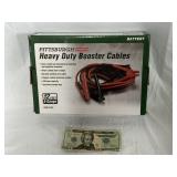 NEW Heavy Duty Booster Cables