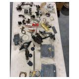 Ford Model A Parts Lot - Carburetors, Covers, Spark Plugs & More