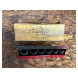 Set of Proto 1/2" drive impact sockets