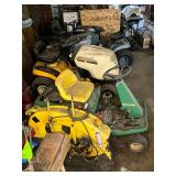 Riding mowers FOR PARTS ONLY