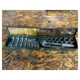 S-K 3/8" drive socket set SAE