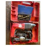 Hilti Model TE10 drill with bits