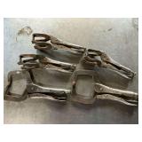 Vise Grip locking welding pliers