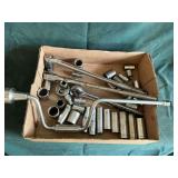 Craftsman 1/2" drive sockets, breaker bars, speed wrench