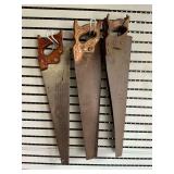Nicholson, Disston and other hand saws