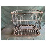 Metal milk crate