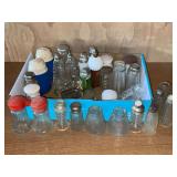 Assorted salt & pepper shakers