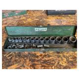 S-K and New Britian sockets, 1/2" drive