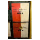 Pair of NAPA Echlin parts cabinets