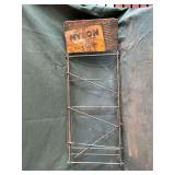 King Cotton nylon rope metal display
