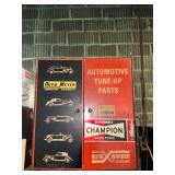 Borg Warner automotive tune-up parts cabinet