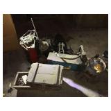 SBC engine block, truck transmission