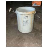 No. 8 Western Stoneware crock, small crack at top