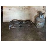 Propane tank, 1/2 full