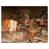 LOTS of chainsaw and 2-cycle engine parts, new and used