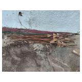 Steel posts for electric fence