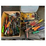 Screwdrivers, picks, etc.