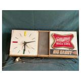 Miller High Life Big Daddy electric clock