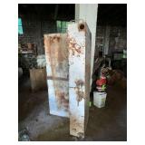 Truck bed fuel tank