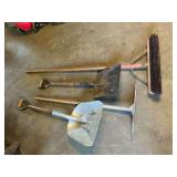 Scoop shovel, broom, etc.