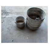 Galvanized buckets