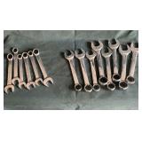 Snap-On stubby combination wrenches