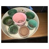 Assortment of McCoy planters