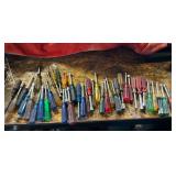 Collection of nut drivers, up to 1/2"