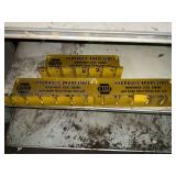 3 Napa hydraulic brake line racks