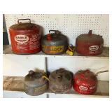 Metal gas cans