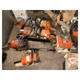 8 used chainsaws
