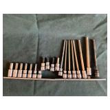 Snap-On 3/8" drive allen wrenches, mostly metric