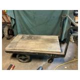 Vintage railroad cart