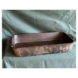 Cast iron casserole dish
