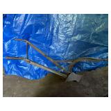 Horse drawn single bottom plow