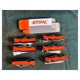 Stone River Limited Stihl advertising knives