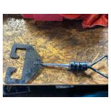 Homemade hub holder or variator/clutch bell tool