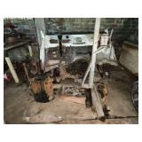 Chevy pickup front firewall, front stub suspension