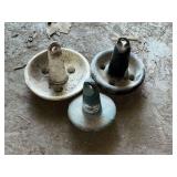 3 boat anchors