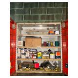Spark plugs, rolls of wire, fuses, sealed beam headlamps