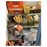 Stihl, Briggs & Stratton and Bostitch parts, hardware