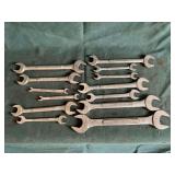 Craftsman open end wrenches up to 1"