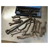 Ford, IH monkey wrenches, vintage wrenches, etc.