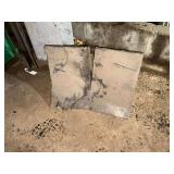 Pair of trailer steel wheel chokes