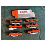 Stone River Limited Stihl advertising knives