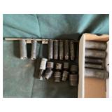 Proto 1/2" drive impact sockets