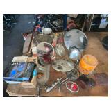 Automotive lights, gears, safety light, lenses