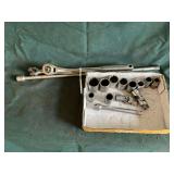 Craftsman 1/2" drive sockets up to 1 1/8"